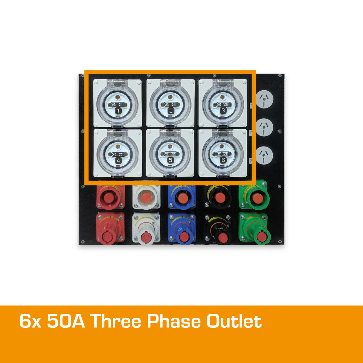 8RU 400A Rack Mount Distribution Board