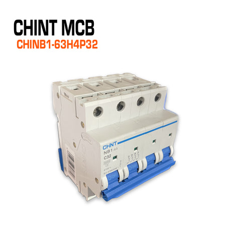Chint Circuit Breaker MCB 4P 32 Amp C Curve.