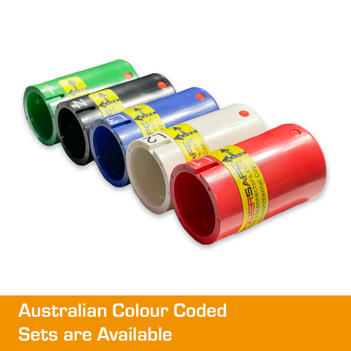 POWERSAFE Line Drain Black IP67 Environmental Cap