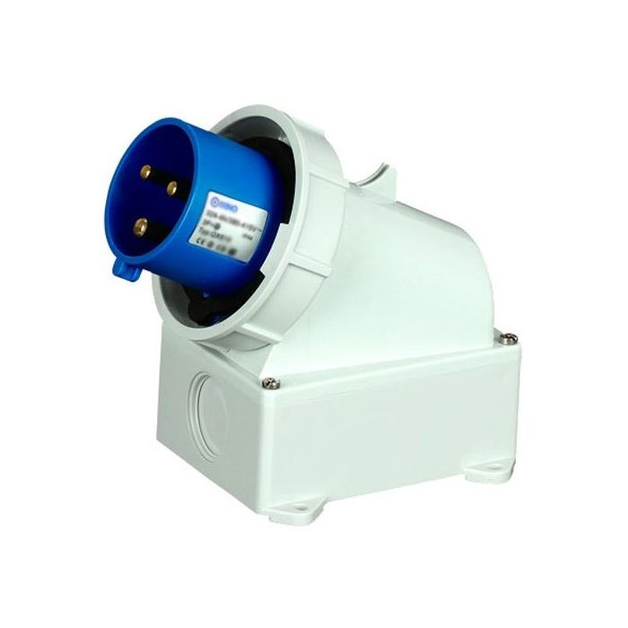 16A IP67 3P 230V Surface Inlet