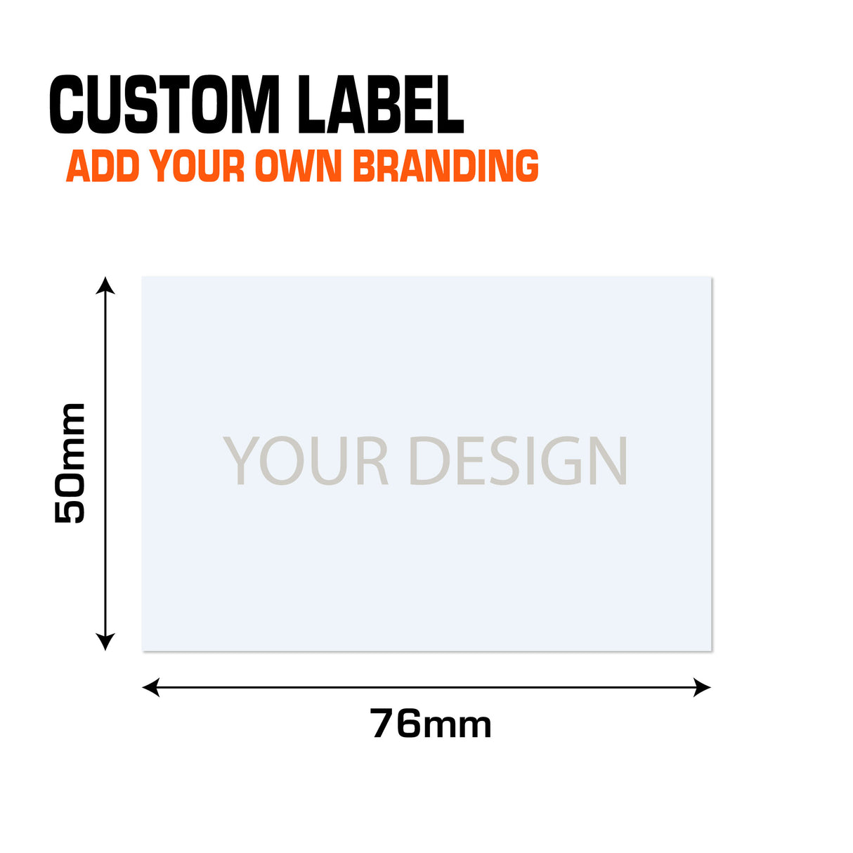 Custom Heat-Shrunk Company Label