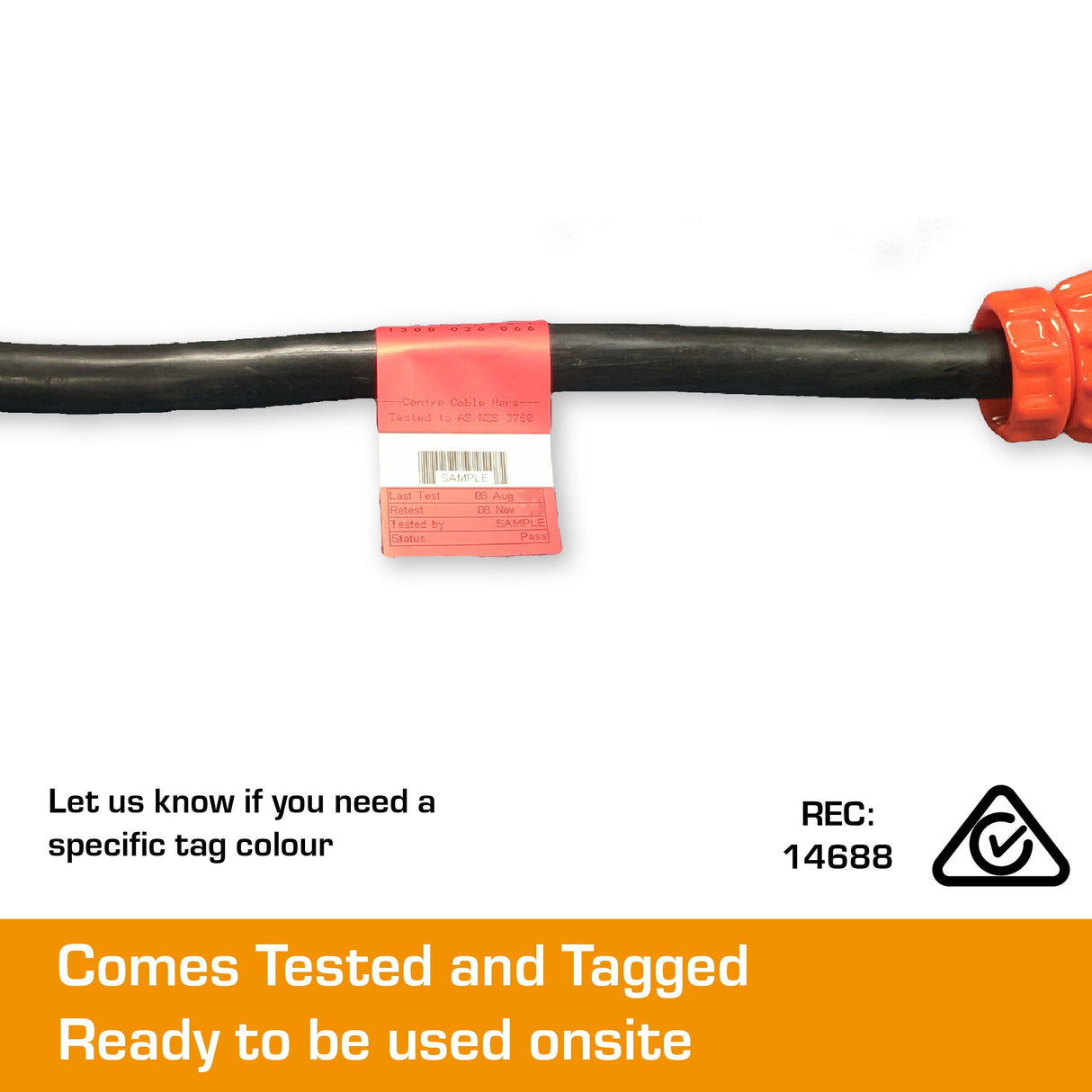 POWERSAFE POWERLOCK Drain Tails 185mm² 1m