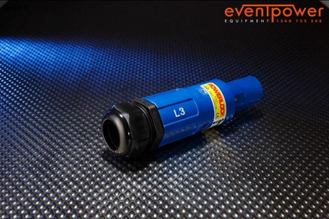 Powerlock Line Drain 400Amp Blue 120mm Set screw