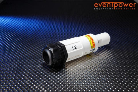 Powerlock Line Drain 400Amp White 120mm Set screw