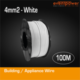 4mm2 V90HT PVC 0.6/1kV Single Core Flex White