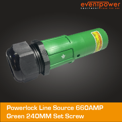 Powerlock Line Source 660Amp Earth Crimp 240mm
