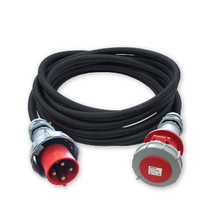 4 Pin Three Phase Extension Leads (Ceeform)