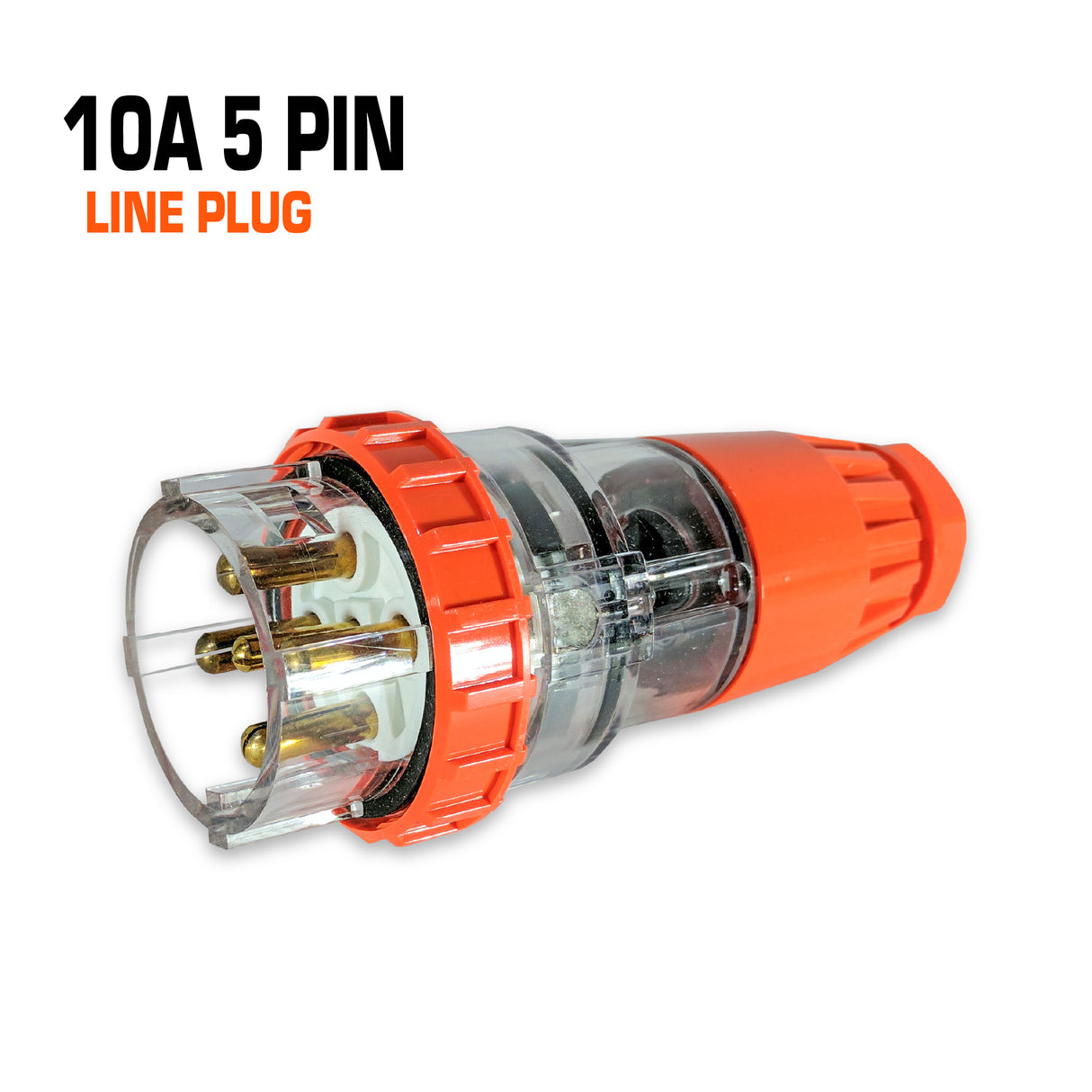 Australian 10 amp 5 pin line plug.