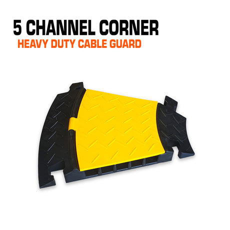 5 channel cable guard corner piece