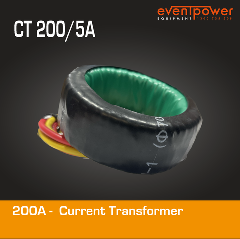 Current Transformer No Split Ring 200/5A, class 0.5 for meter