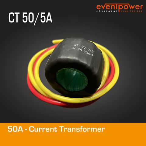Current Transformer No split Ring 50/5A, class 1 for meter
