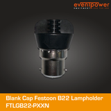 Blank Cap Festoon B22 Lampholder - FTLGB22-PXXN