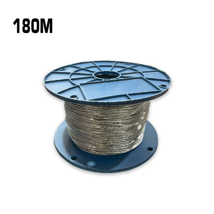 Ccatenary wire 180 metre drum.