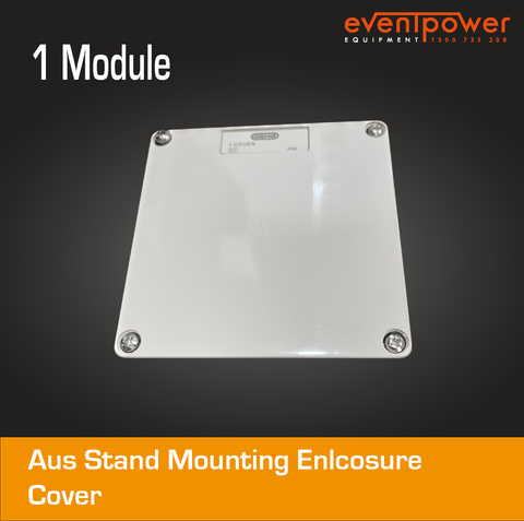 56 ENCLOSURE MOUNTING COVER 1 MODULE