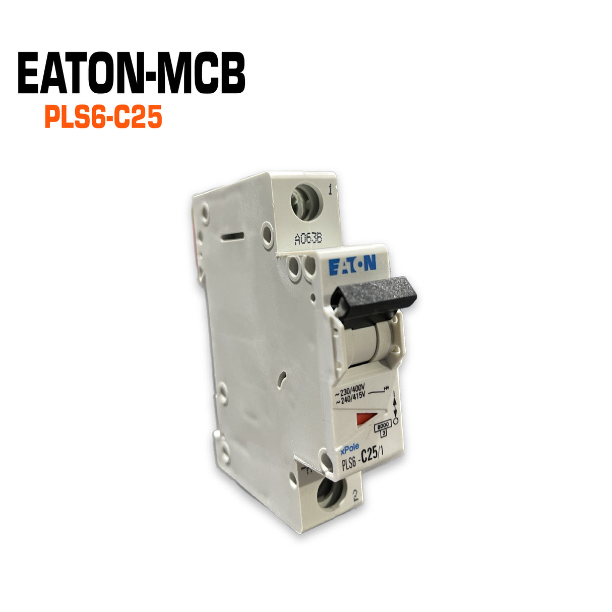 Eaton Circuit Breaker MCB 1P 25 Amp C Curve.