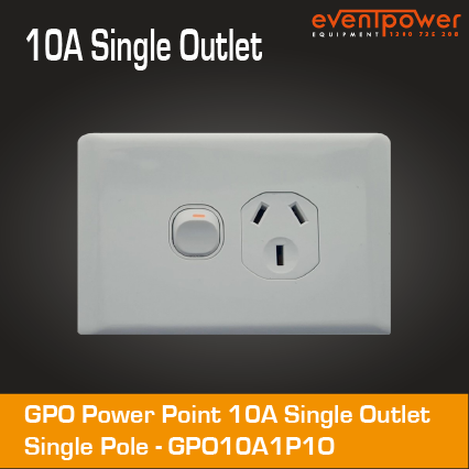 GPO Power point single 10A single pole