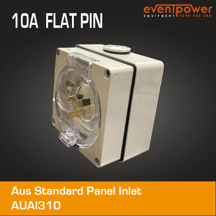 Aus stand Appliance inlet 10A 3 Pin Flat