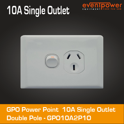 GPO Power point single 10A double pole