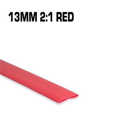 13mm red heat shrink.