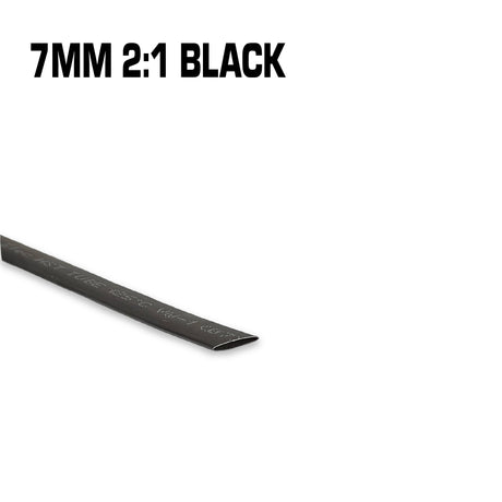 7mm black heat shrink.