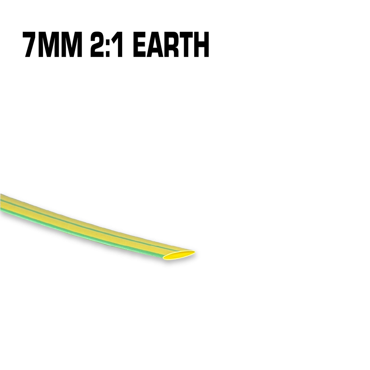 7mm earth heat shrink.