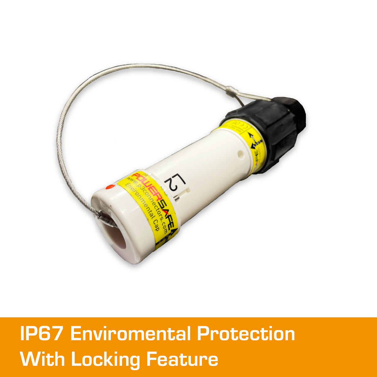 POWERSAFE Line Source White IP67 Environmental Cap