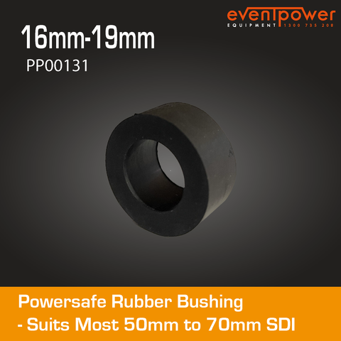 Rubber Bushing 16mm-19mm - suits most 50mm to 70mm SDI