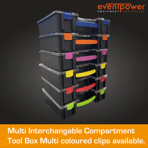 Tool box with discount compartments