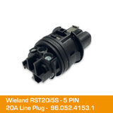 WIELAND RST20i5 Line Plug G5 10-14mm clamp