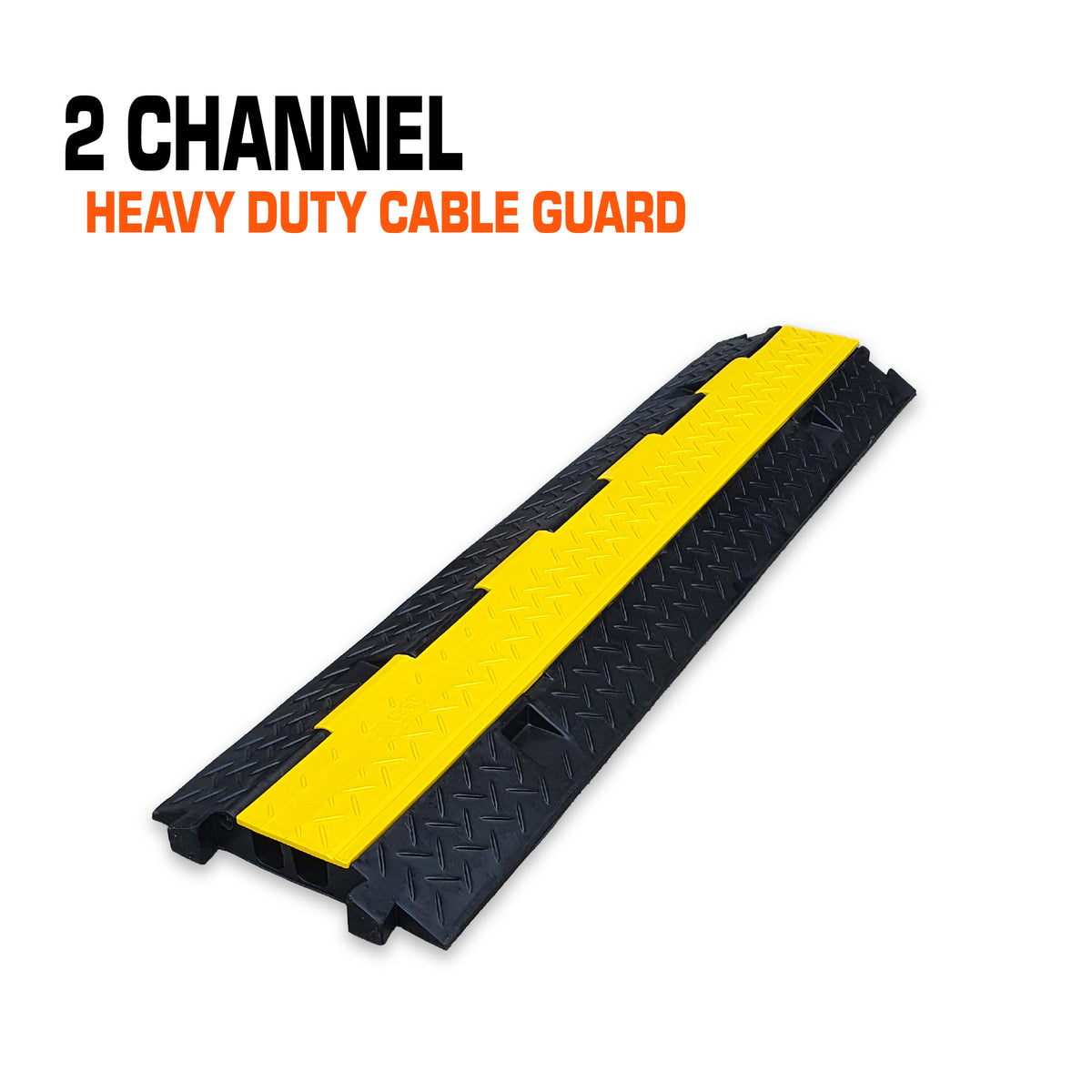 Panel Cable Guard Heavy Duty Cable Guard - 2 Channel Cable Cover – EVENTPOWER EQUIPMENT