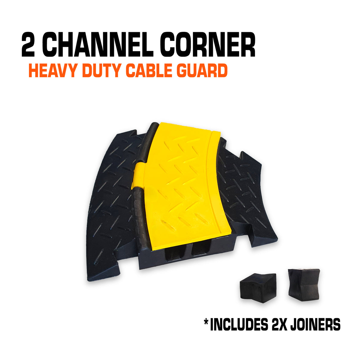 2 channel cable cover protector corner piece