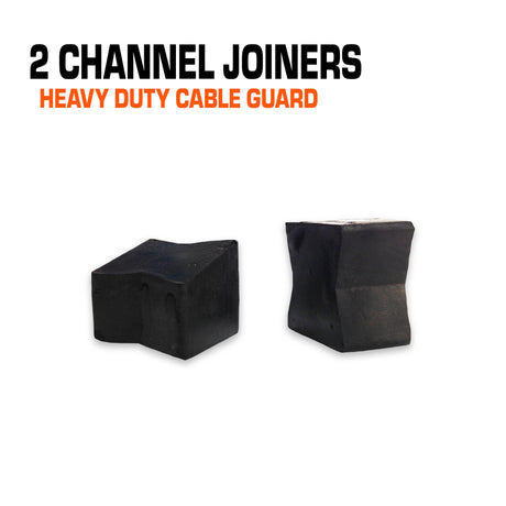 2 channel joiners for heavy duty cable guard.