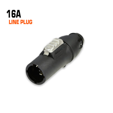 Neutrik powercon 16 amp line plug.