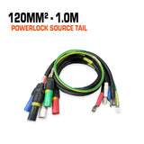 PowerLock source tail cable 120mm², 1 metre.