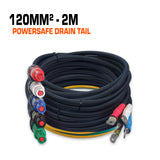 powersafe drain tail 120mm2 extension lead 2 metres