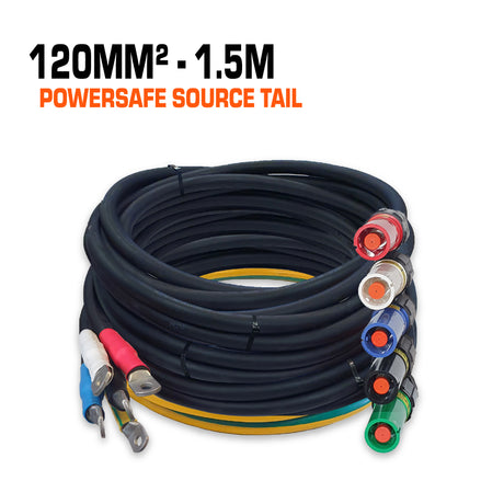 powersafe 120mm2 extension lead source tail 1.5 metres