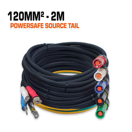 powersafe 120mm2 extension lead source tail 2 metres