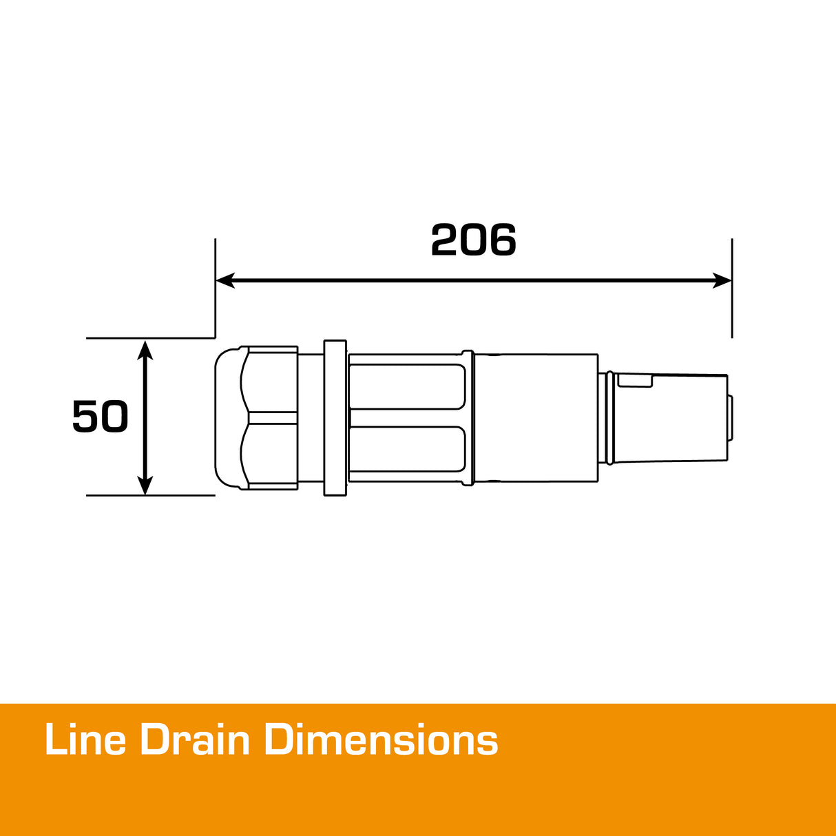 POWERSAFE Line Drain 500A Blue