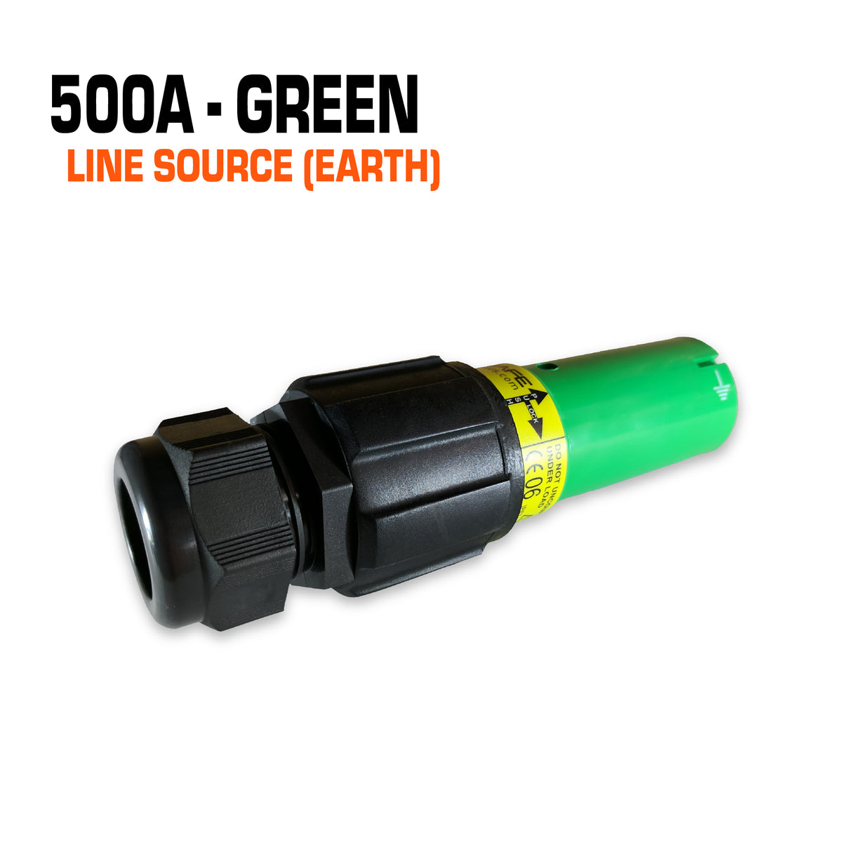 Powersafe 500 amp green line source connector.