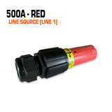 Powersafe 500 amp red line source connector.