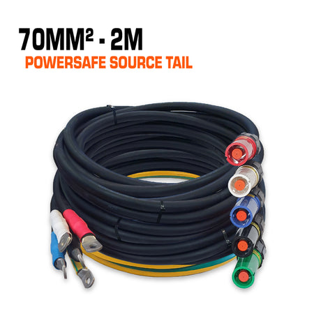 powersafe 70mm2 extension lead source tail 2 metres