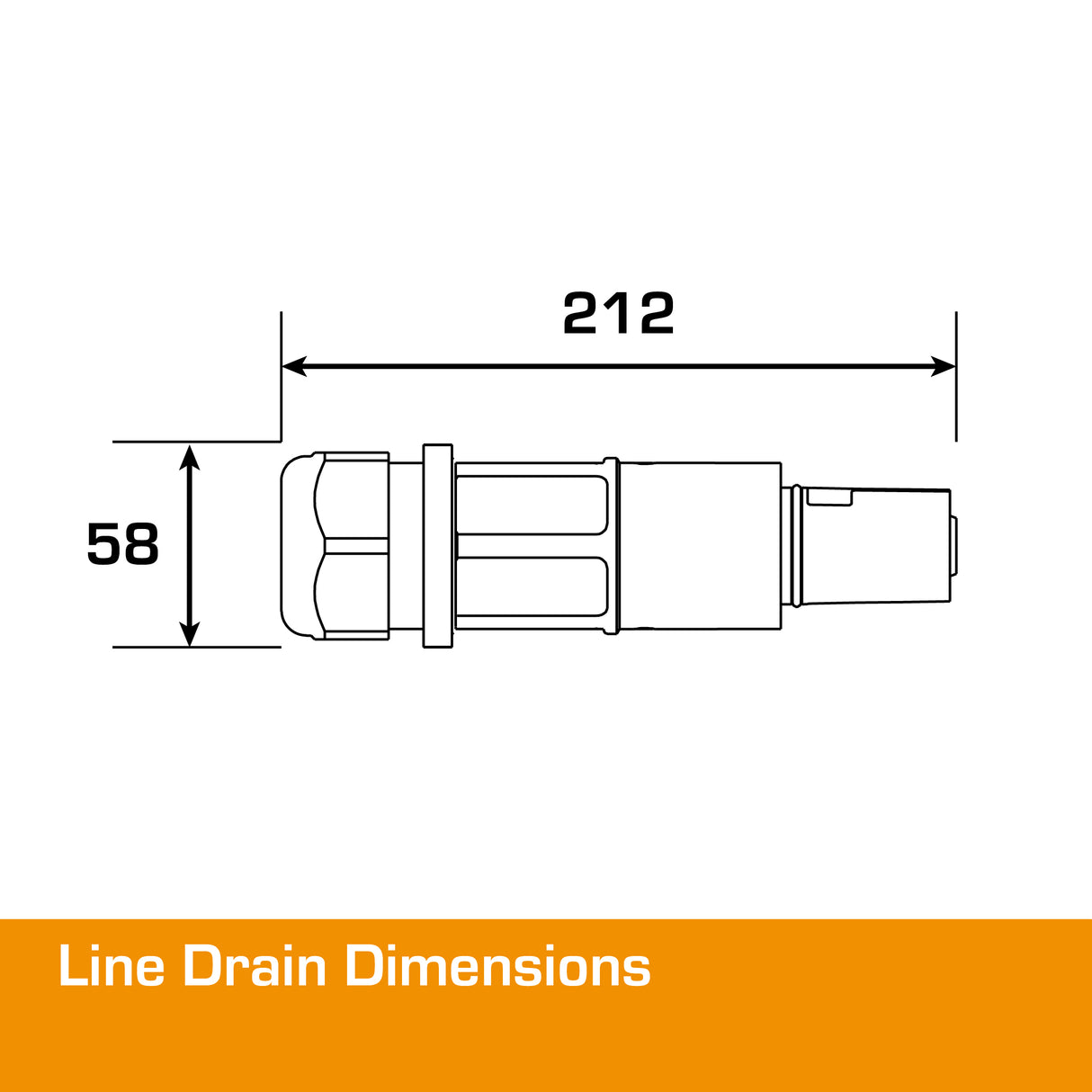 POWERSAFE Line Drain 800A Black