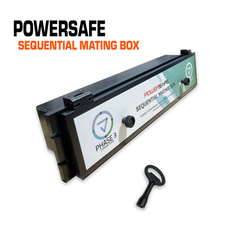 Powersafe Phase 3 sequential mating box with key.