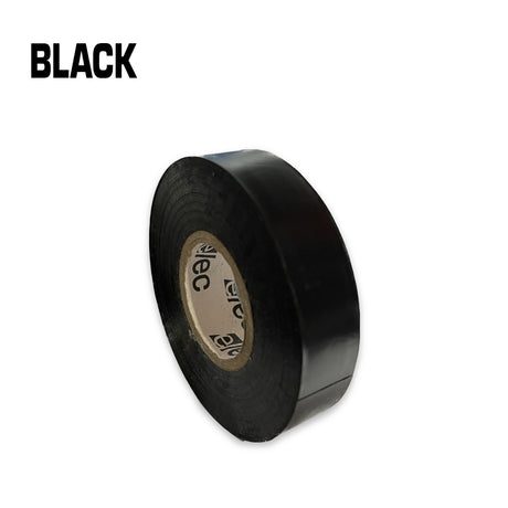 Black electrical tape roll.