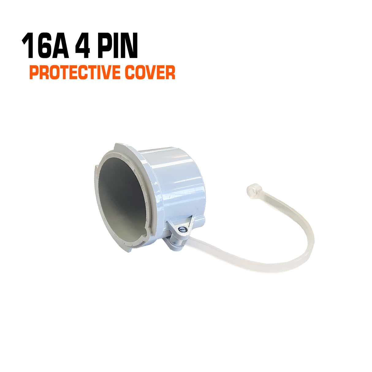 QIXING IP67 Protective Cover Cap - 16A 4 Pin