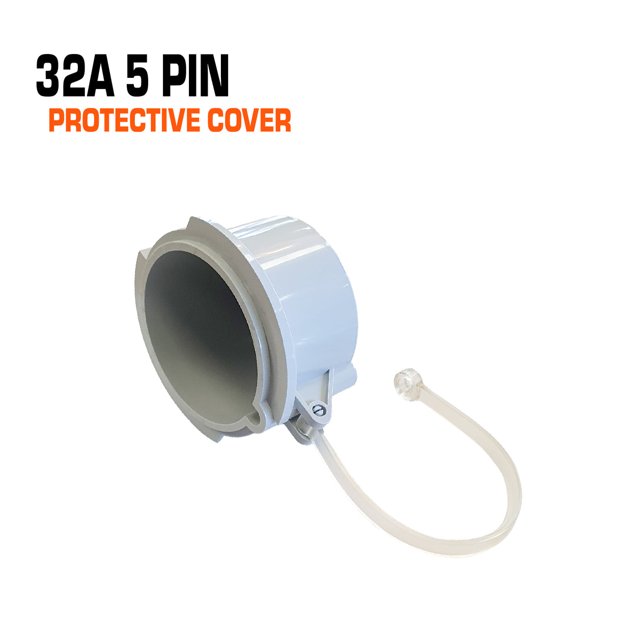 QIXING IP67 Protective Cover Cap - 32A 5 Pin