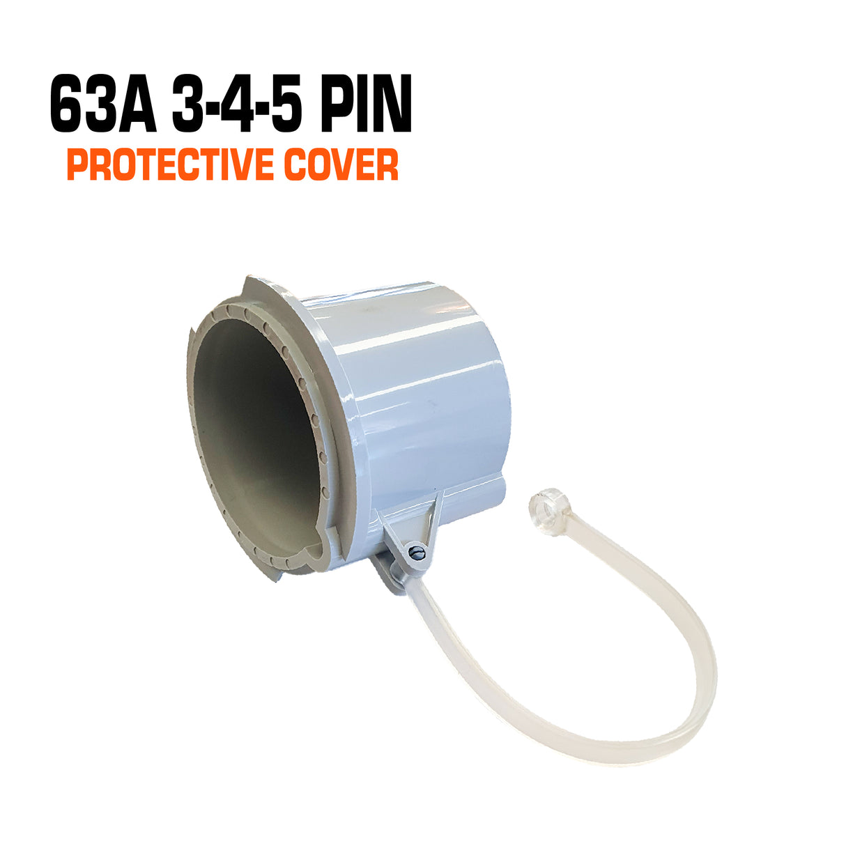 QIXING IP67 Protective Cover Cap - 63A 3-4-5 Pin