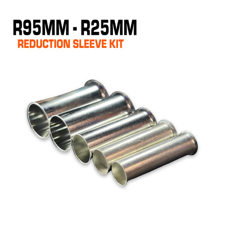 Reduction copper sleeve kit 5-piece r95mm-r25mm.