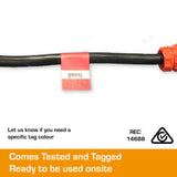 32A 10M three phase Extension Lead 4 Pin ( 3C + E )