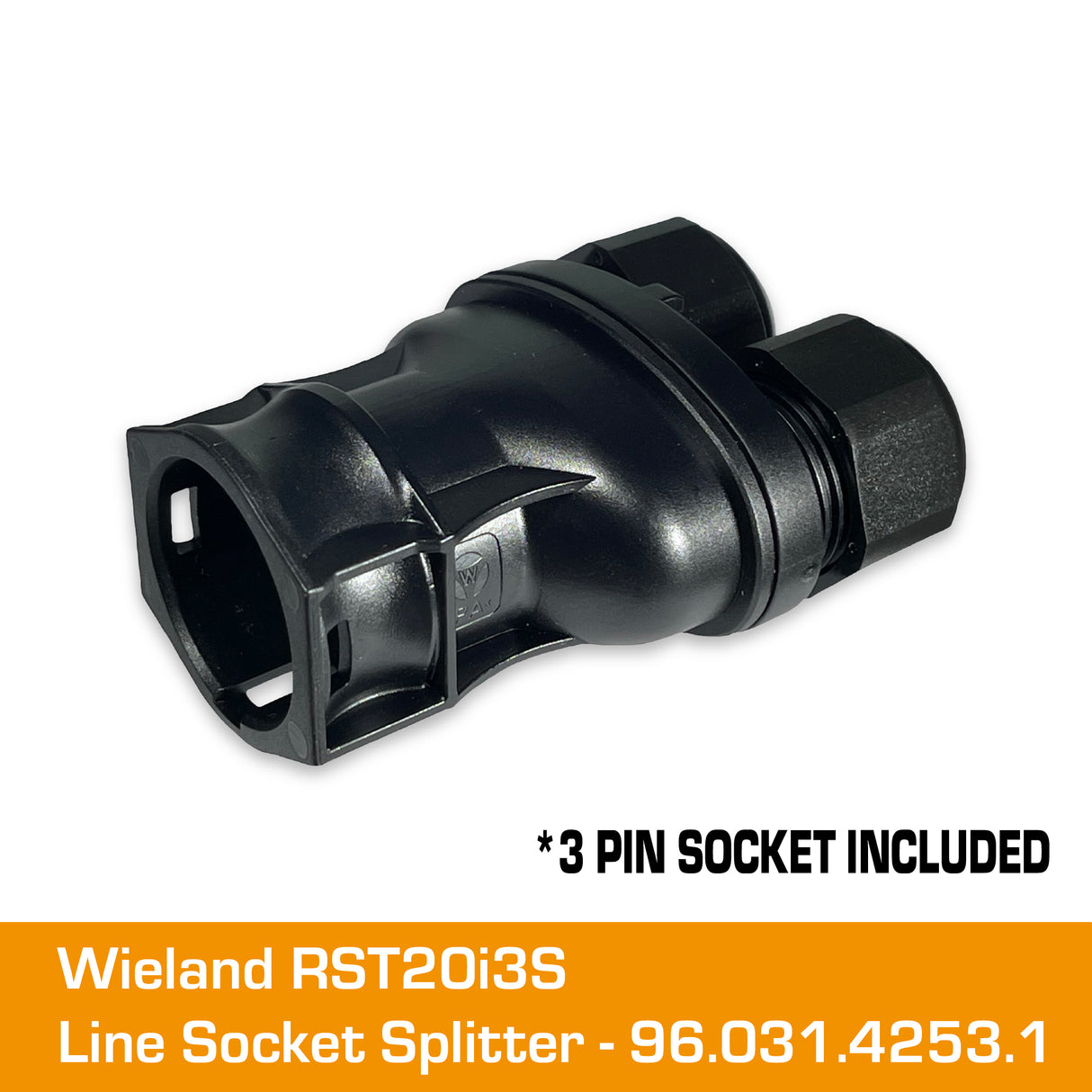 WIELAND RST20i3 Line Socket Splitter G3 screw fitting